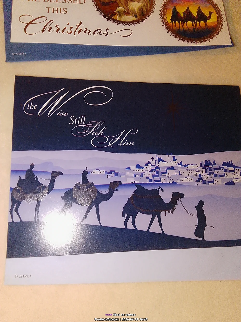 Assorted Christmas Holiday Cards - Multi-Color - Picture 5 of 9